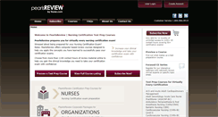 Desktop Screenshot of pearlsreview.com